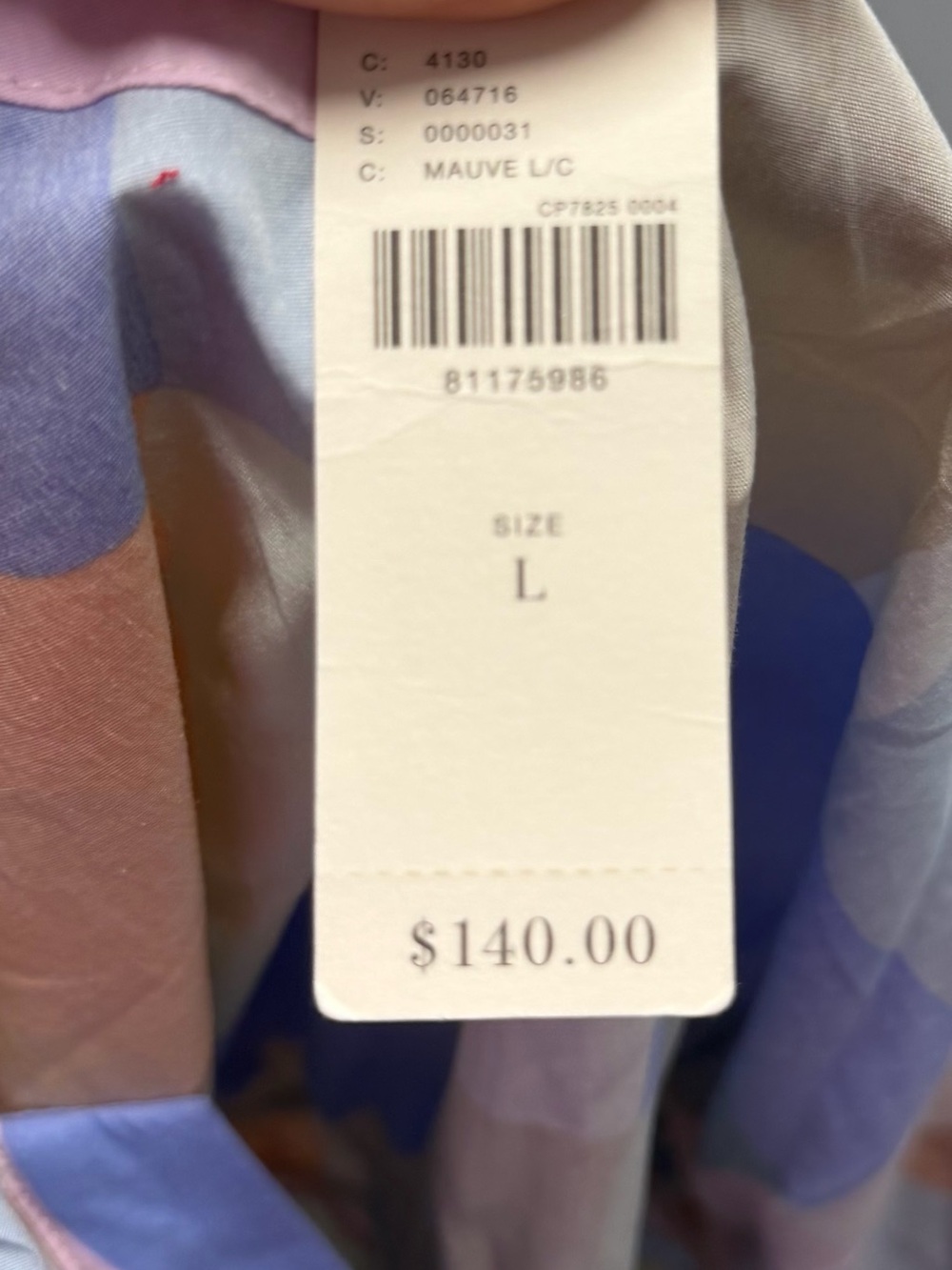NWT Anthropologie The Somerset Mini Dress in Light Mauve (Pastel Multi) - Size L - Picture 5 of 5